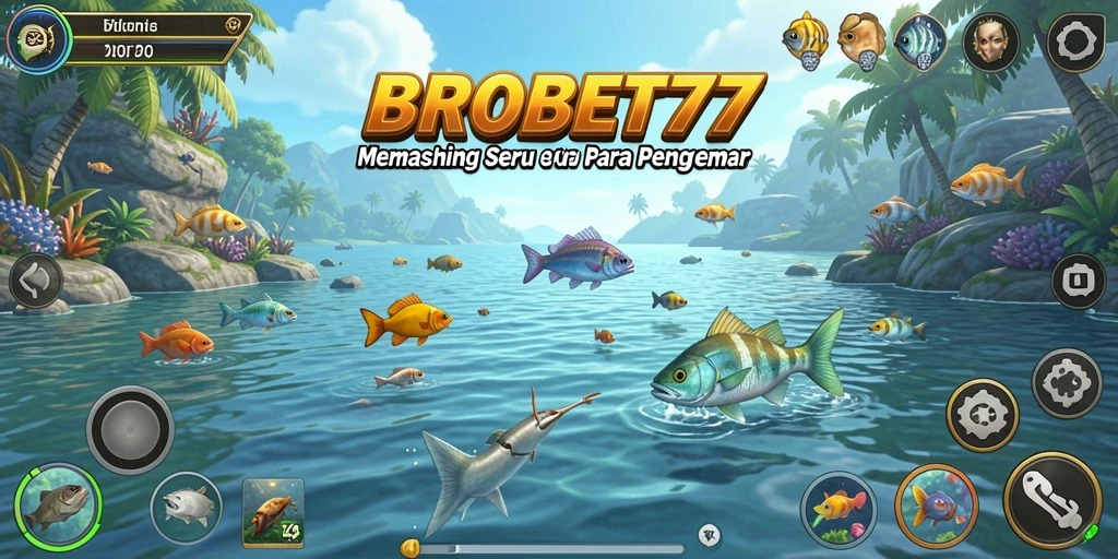 Gameplay menarik dari BROBET77 dengan aksi memancing yang seru.