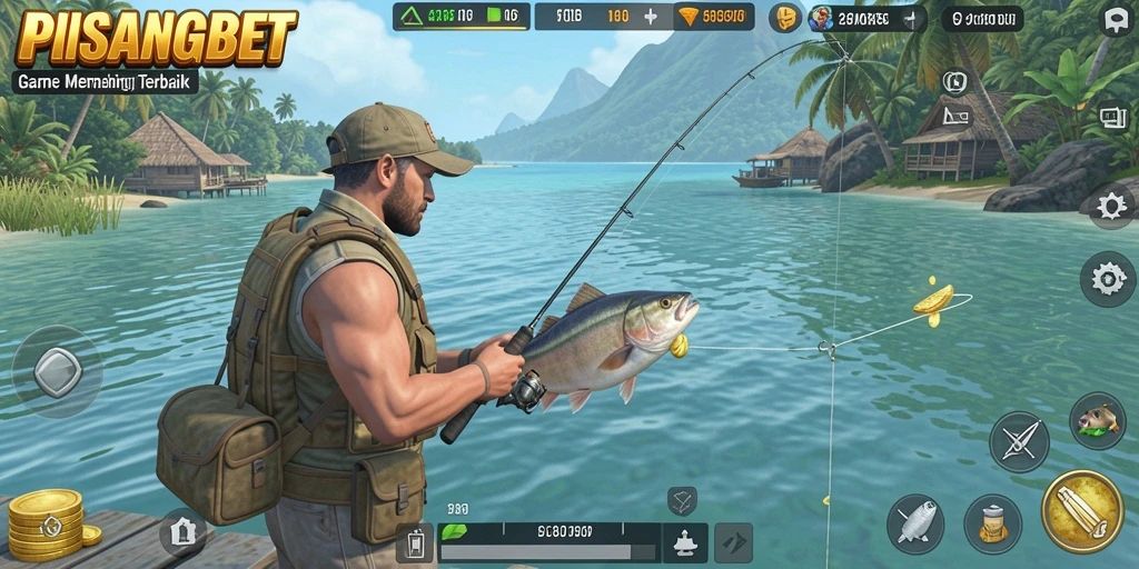 Tangkapan ikan yang beragam dalam gameplay PISANGBET.