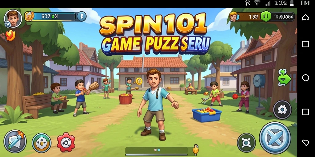 Tampilan gameplay SPIN101 yang inovatif dan penuh tantangan.