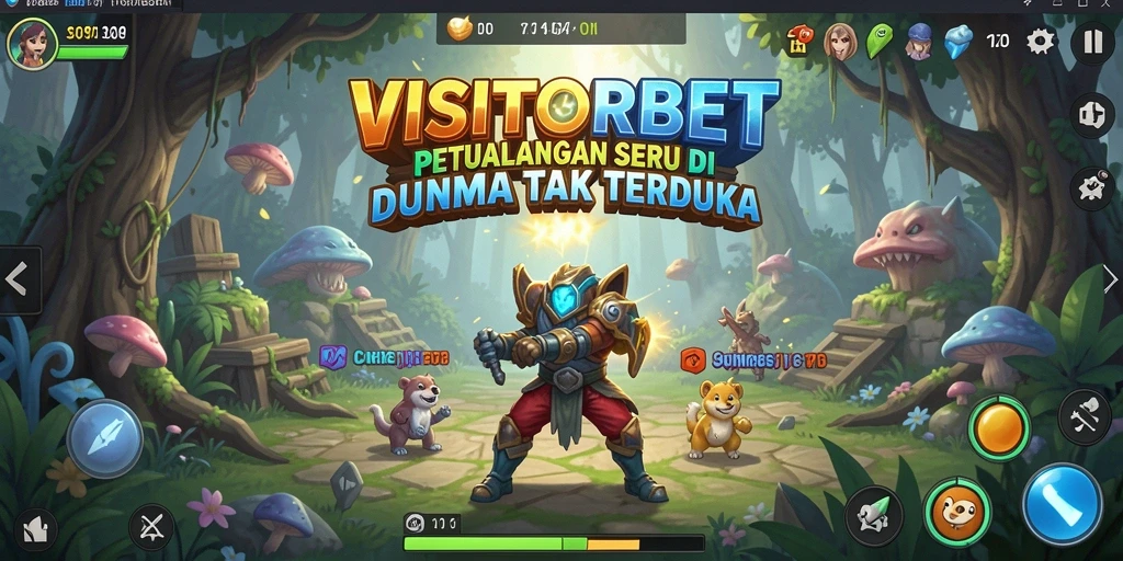 Gameplay seru dengan berbagai tantangan menarik di VISITORBET.